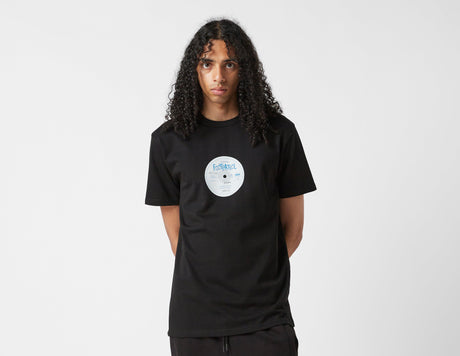 !WHITE LABEL TEE BLK