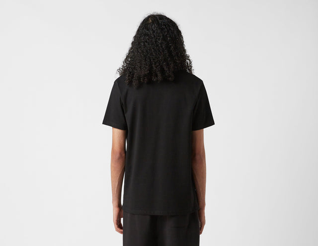 !WHITE LABEL TEE BLK