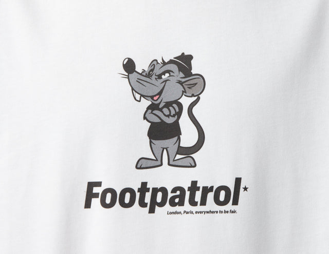 !MASCOT TEE WHT'
