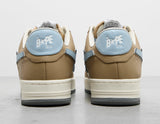 !BAPE STA WHT/BRN/BLU
