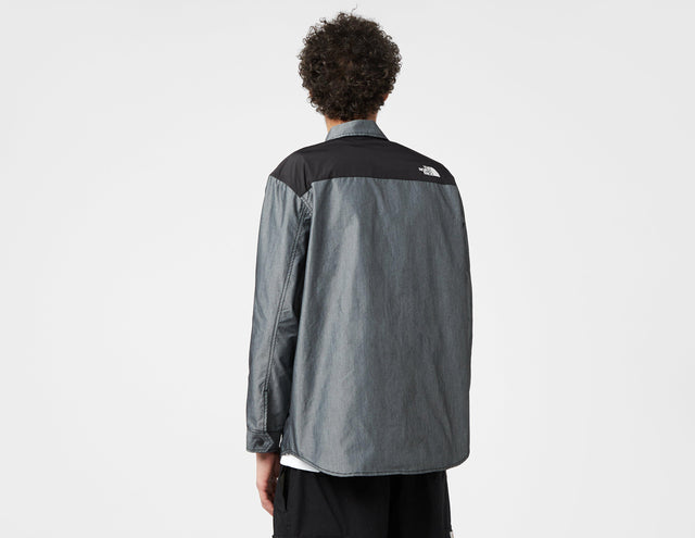 !UE DENIM SHIRT DK WASH