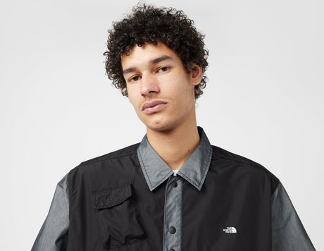 !UE DENIM SHIRT DK WASH