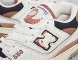 550 WHT/BRN/WHT