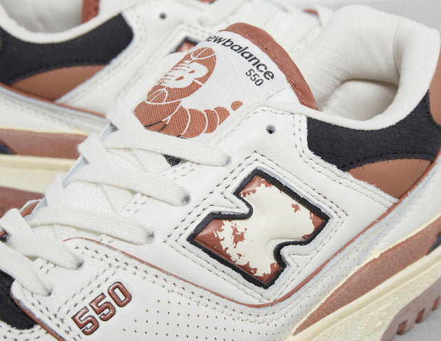 550 WHT/BRN/WHT