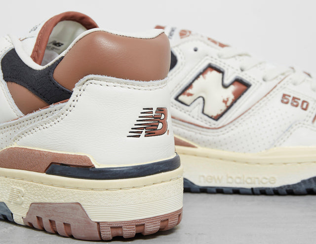 550 WHT/BRN/WHT