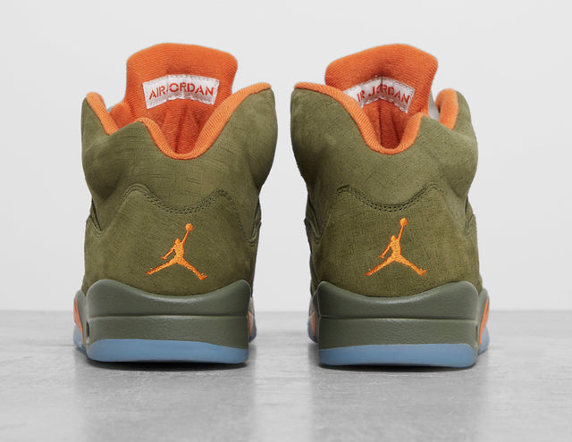 AJ 5 OLV/GRN/ORG