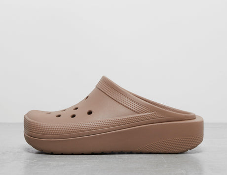 BLUNT TOE CLOG BRN/BRN