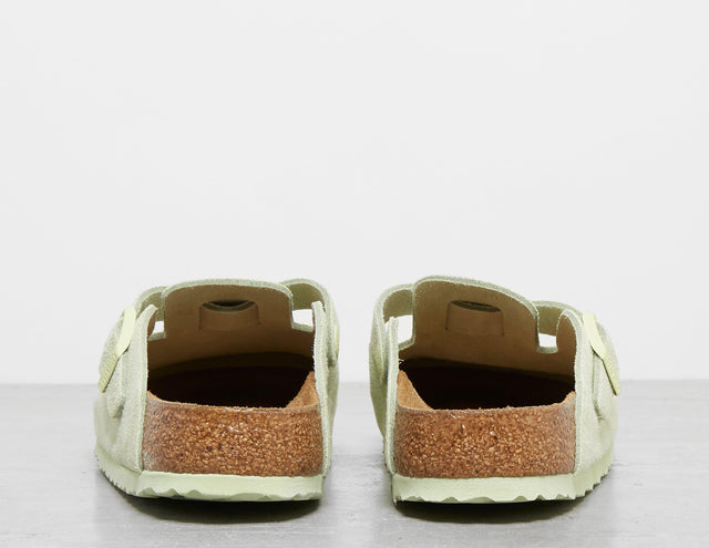 BOSTON CLOG SUEDE LIME /L