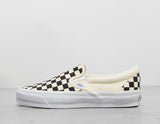 SLIP ON RE 98 CHECK BLK/W