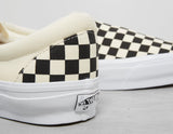 SLIP ON RE 98 CHECK BLK/W