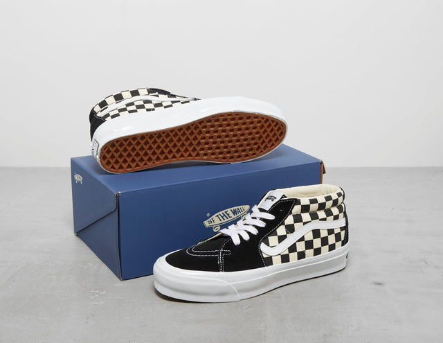 AUTH RE 44 CHECK BLK/WHT