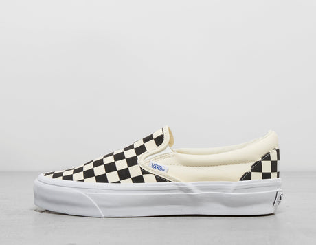 SLIP ON RE 98 CHECK BLK/W