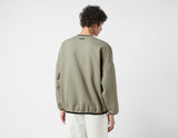 !FOG SUEDE FLC CREW GRY