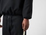 !FOG SUEDE FLC QTR ZIP BL
