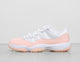 W AJ 11 LO WHT/PNK/WHT