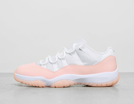 W AJ 11 LO WHT/PNK/WHT