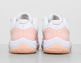 W AJ 11 LO WHT/PNK/WHT
