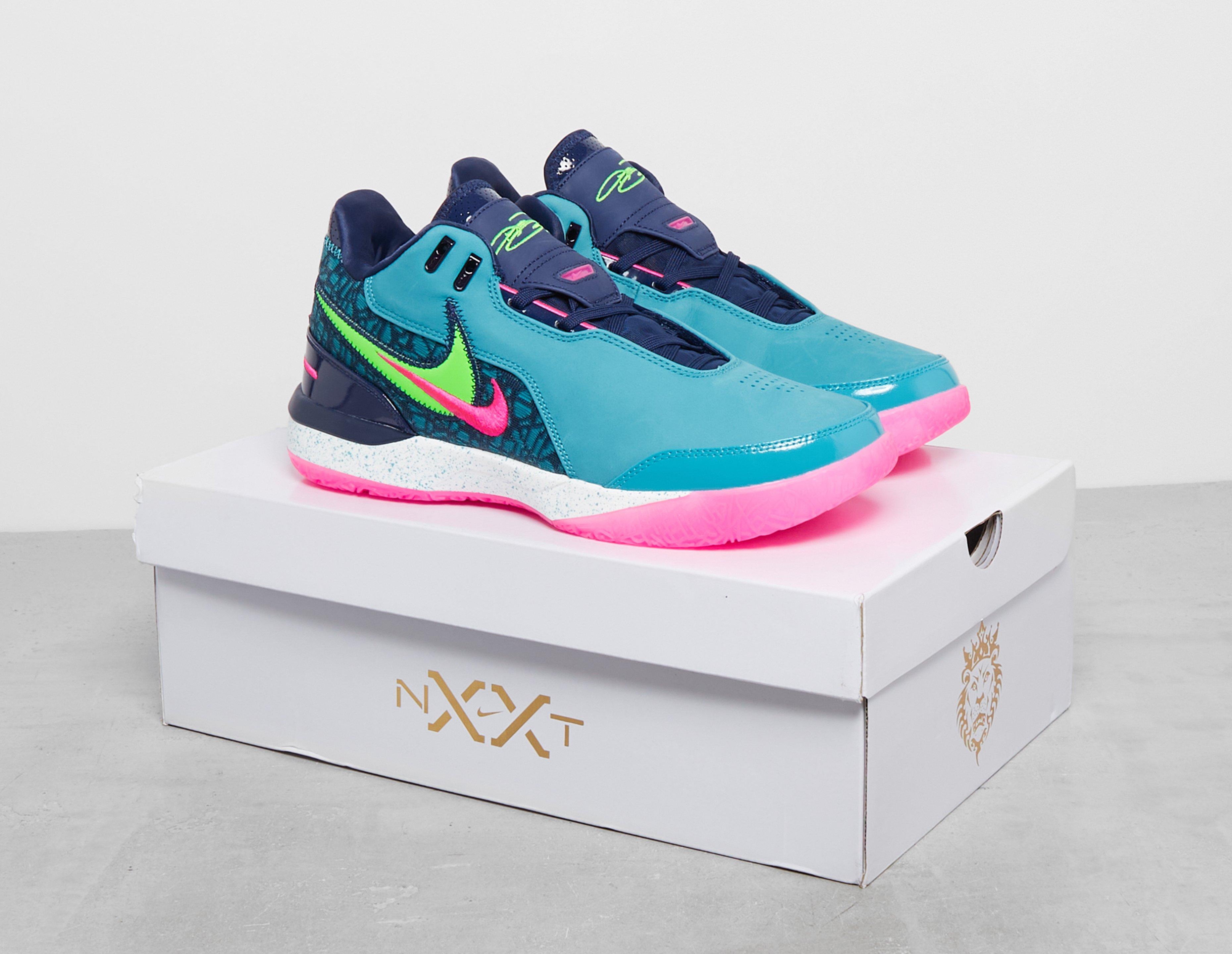 blue Nike Zoom LeBron NXXT Gen AMPD