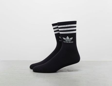 3PK CREW SOCK BLK