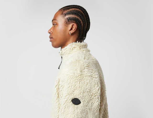 HZIP PILE FLEECE NAT