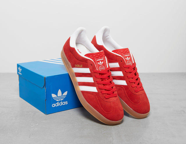 GAZELLE IND RED/WHT/GUM