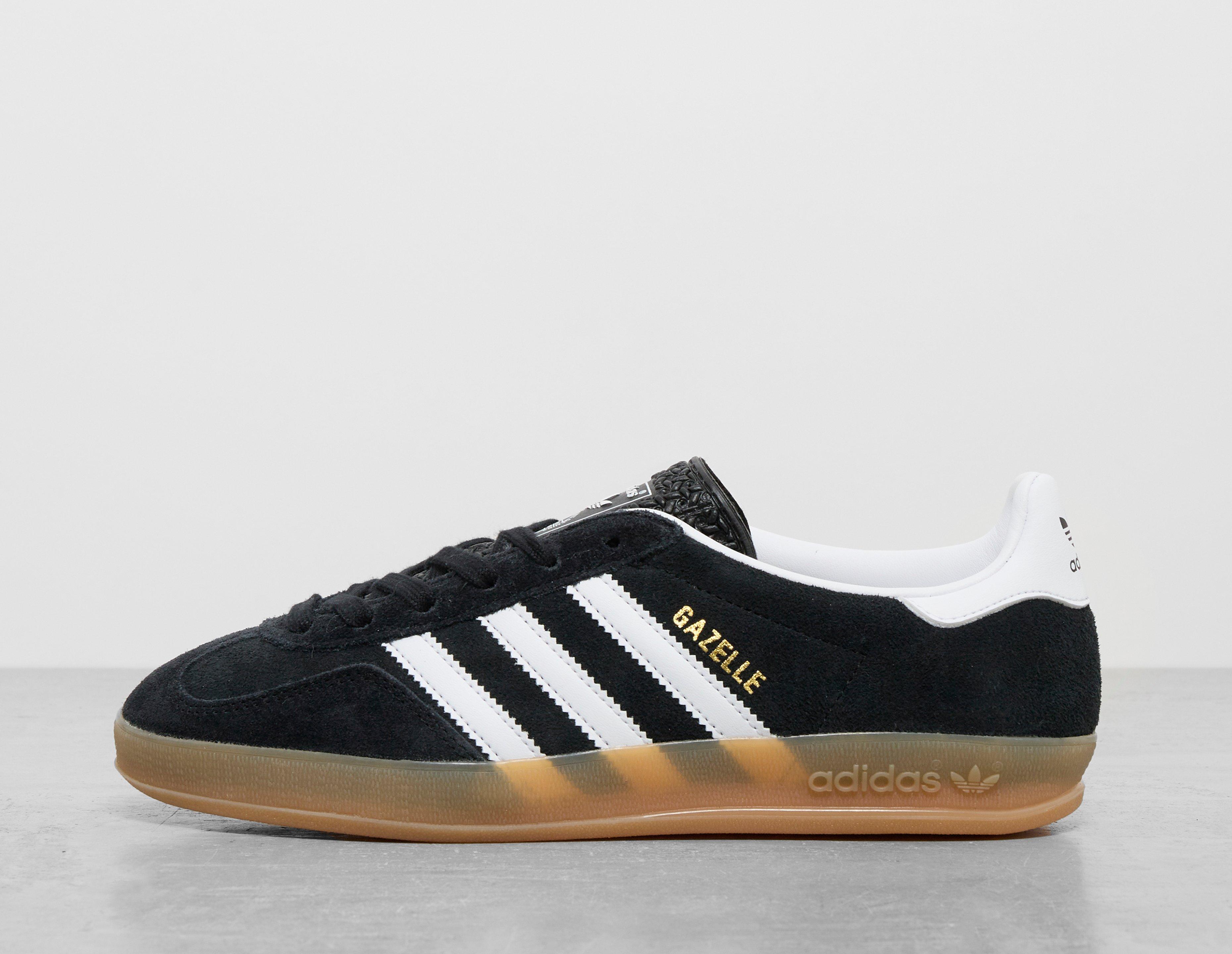 black adidas Originals Gazelle Indoor Women's