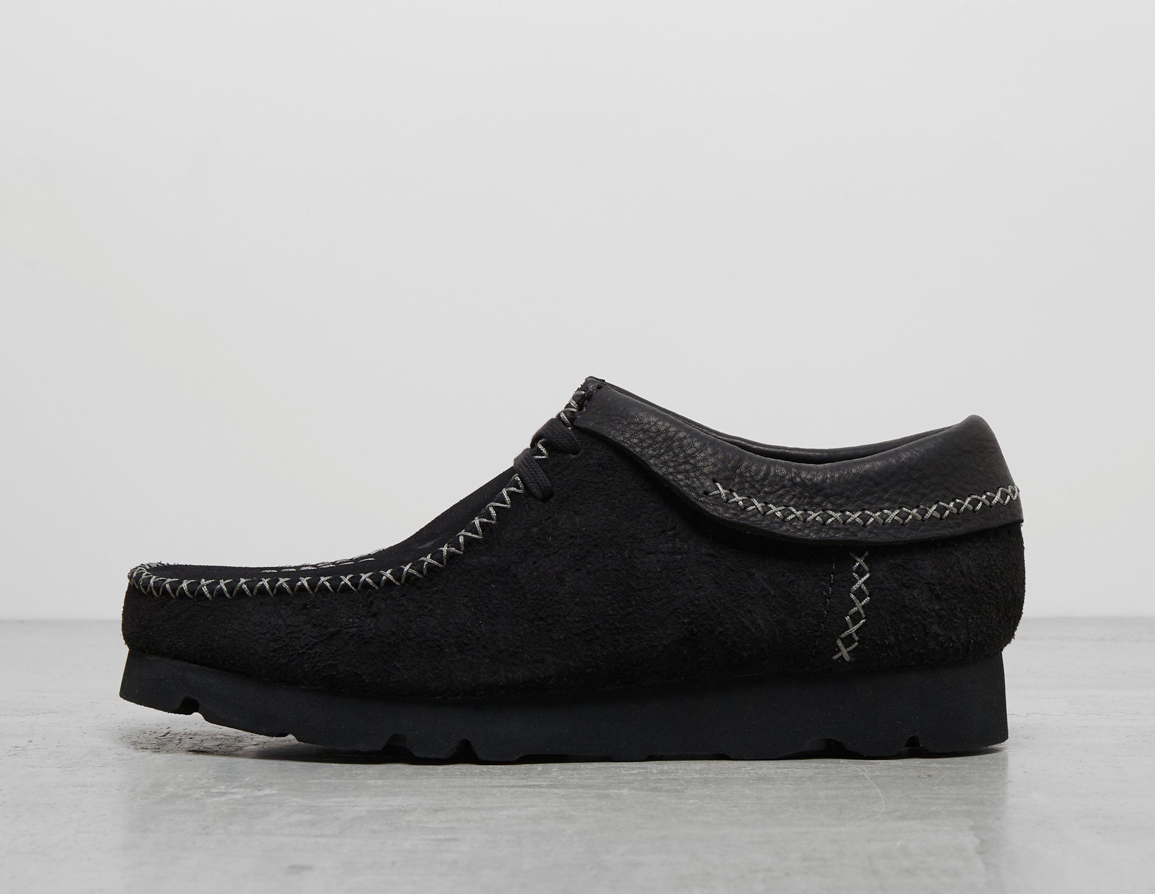 Black Clarks Originals x Neighbourhood Wallabee