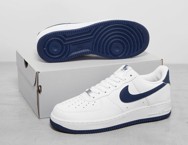 AF1 LOW WHT/NVY