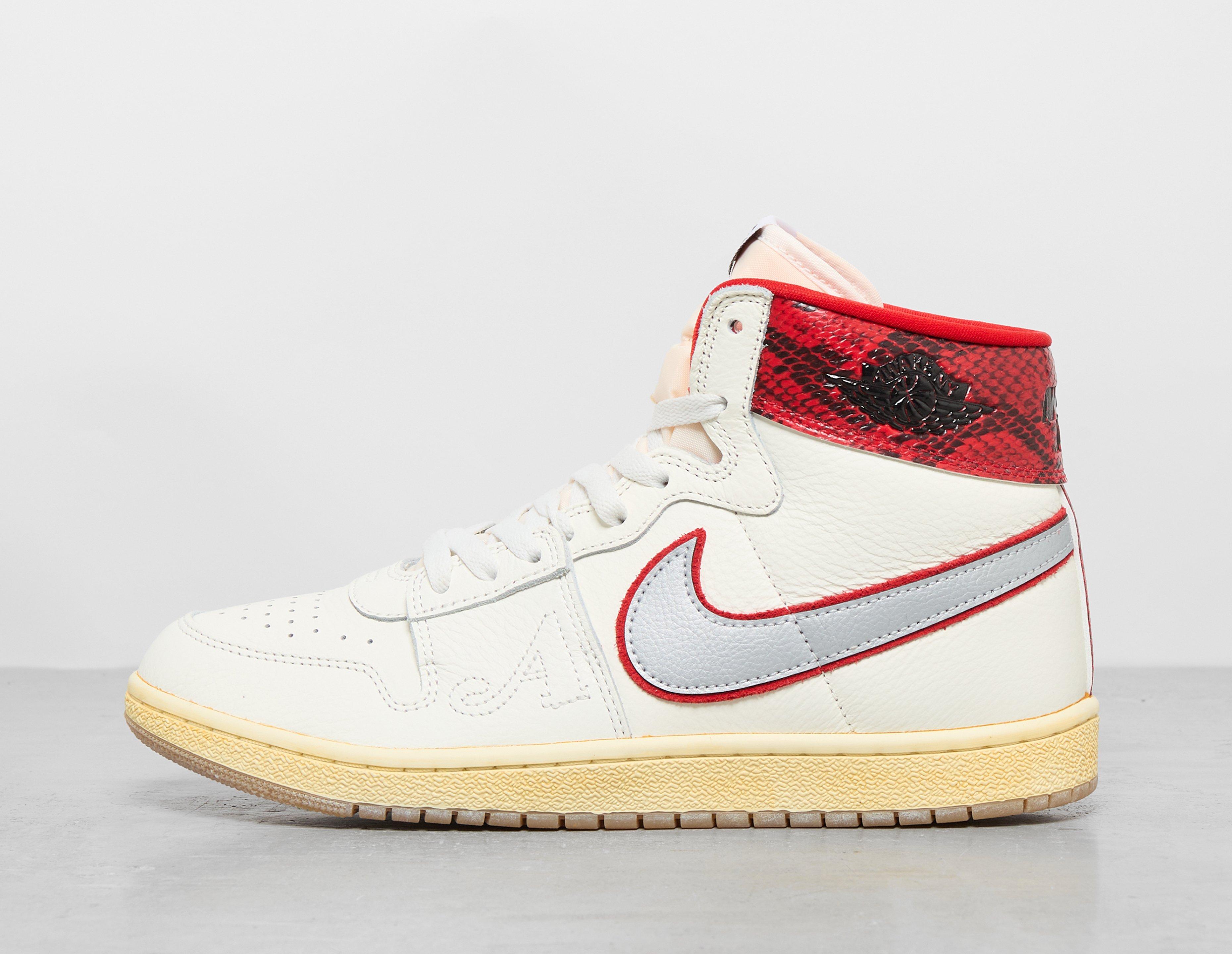 white Jordan x Awake NY Air Ship