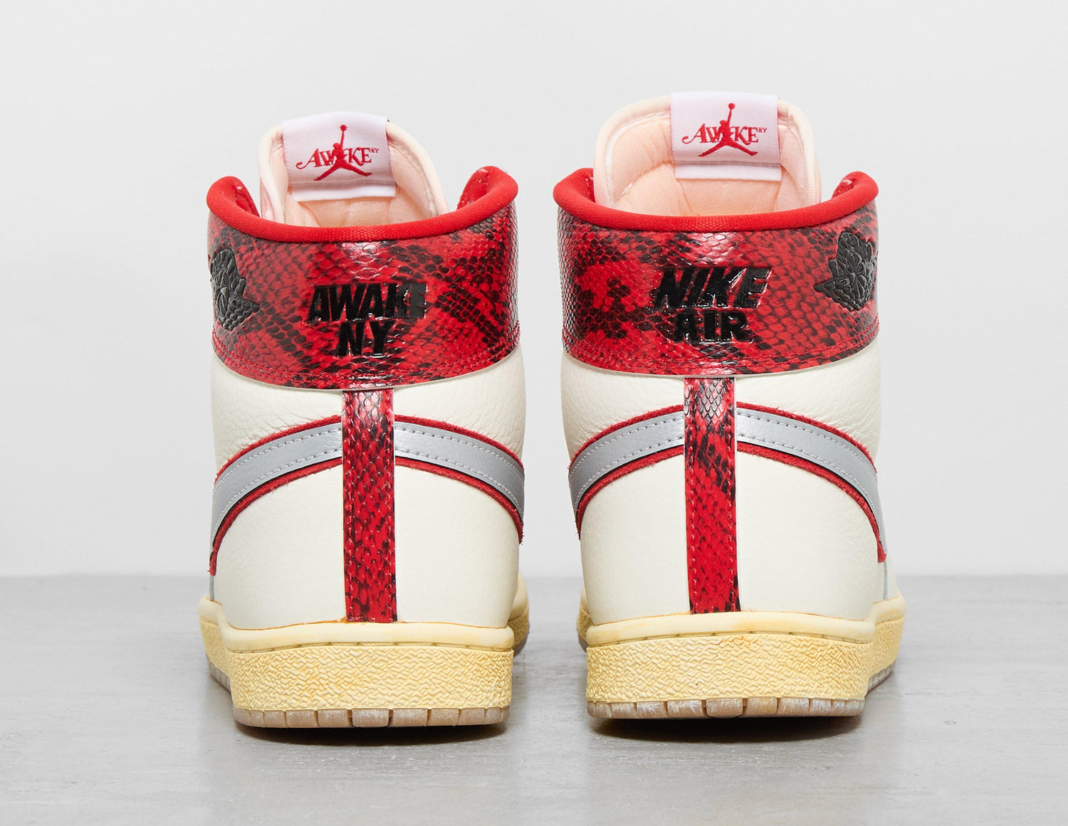 white Jordan x Awake NY Air Ship - Main Image