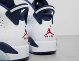 AJ 6 WHT/NVY/WHT
