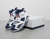 AJ 6 WHT/NVY/WHT
