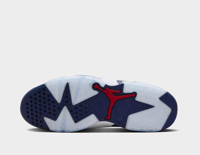 AJ 6 WHT/NVY/WHT