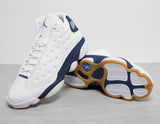 AJ 13 WHT/NVY/WHT