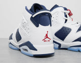 AJ 6 WHT/NVY/WHT