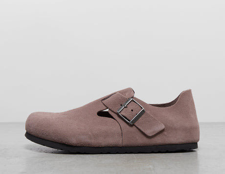 LONDON SUEDE PUR/BLK