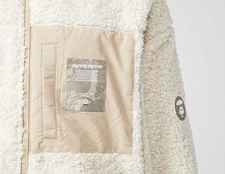 ZIP SWEAT IVORY