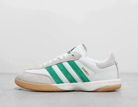 !SAMBA MN WHT/GRN-GUM