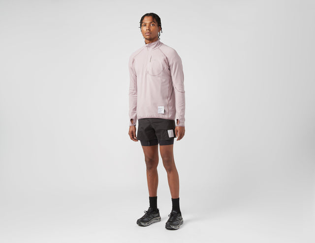 !GHOSTFLEECE HALF?ZIP NIR