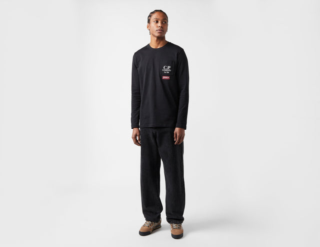 !CP SPZL LS POCKET T BLK