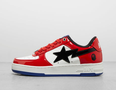 !BAPESTA PAT RED/BLK/WHT