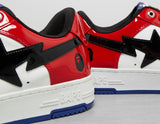 !BAPESTA PAT RED/BLK/WHT