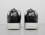 !BAPESTA BLK/WHT/BLK