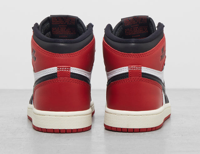 AJ 1 HI BLK/RED/WHT