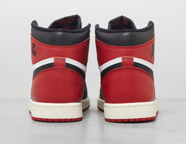 AJ 1 HI BLK/RED/WHT