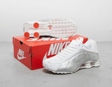 SHOX R4 WHT/SIL/WHT
