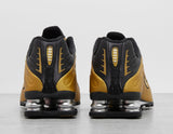 W SHOX R4 BLK/GLD/BLK