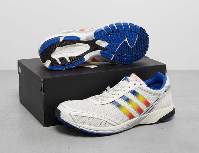 ADIZERO ADIOS WHT/RED/BLU