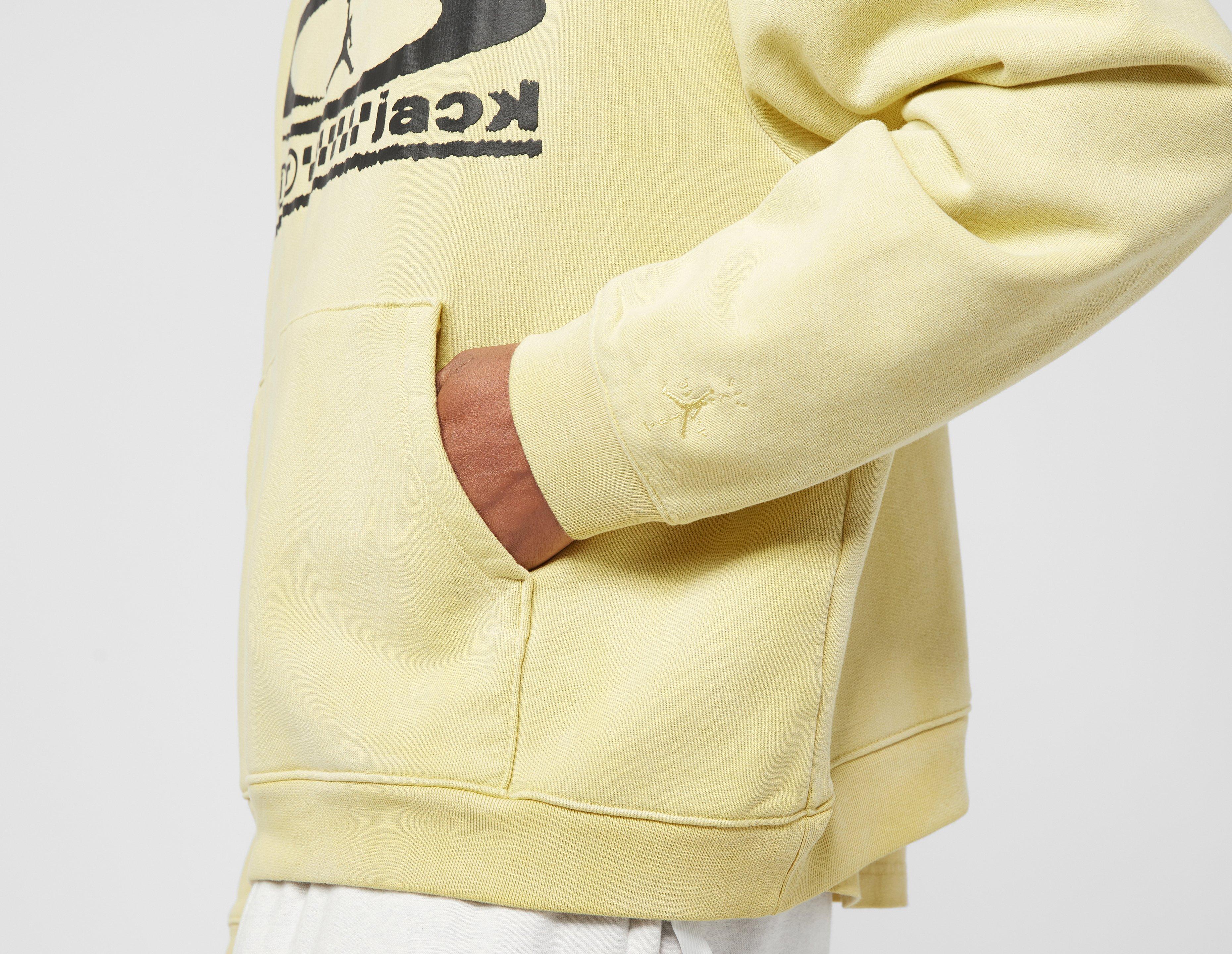 travis scott jordan hoodie yellow
