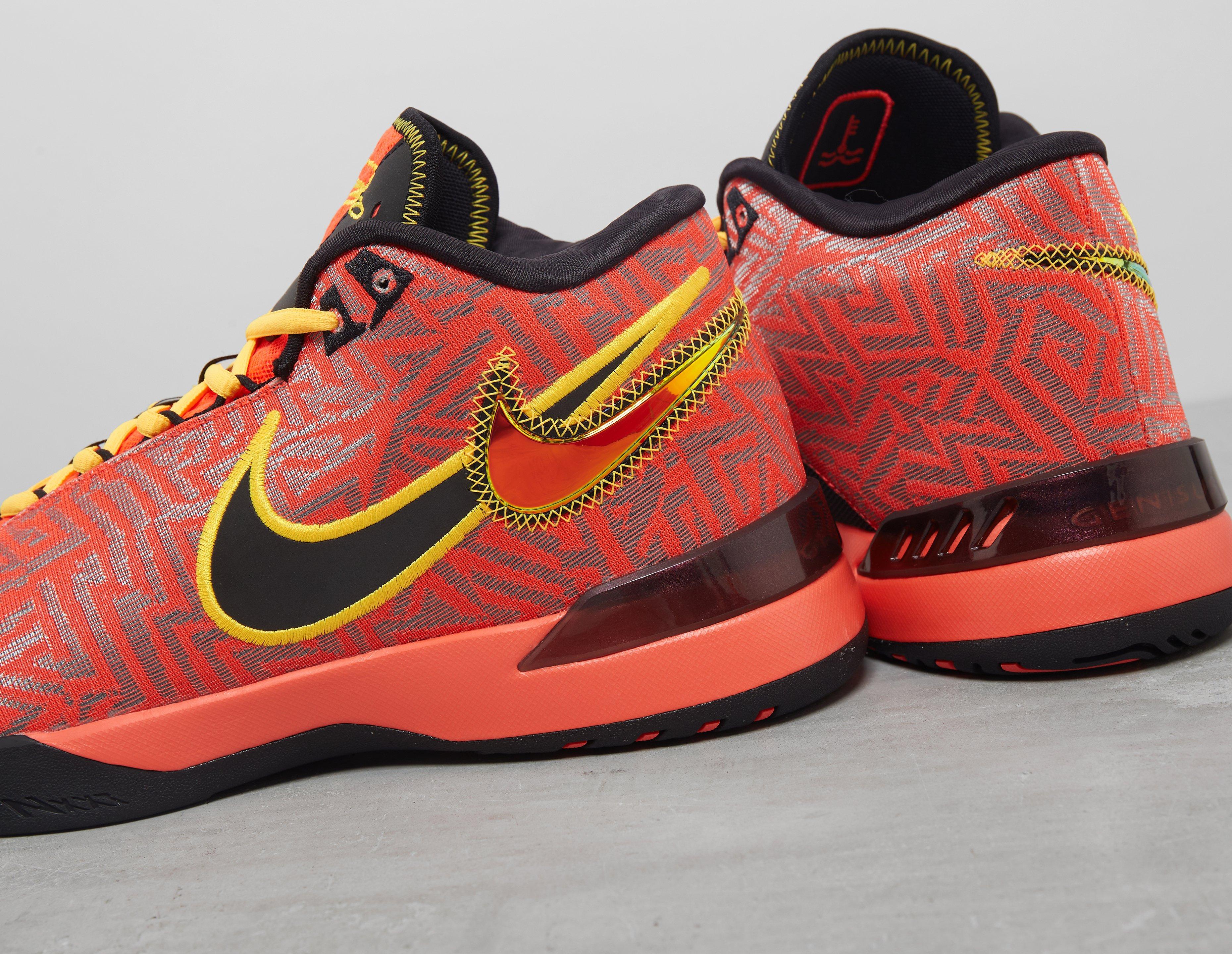 red Nike LeBron NXXT Genisus